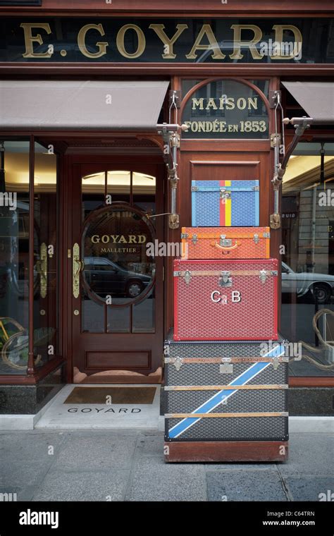 haute parisian goyard|frençois Goyard.